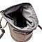 HD2996-LP Ring Handle Drawstring Pouch Bucket Shoulder Bag