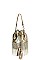 CRYSTAL FRINGE BUCKET SHOULDER BAG