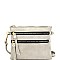 HF522A-LP Multi Pocket Organizer Fashion Wristlet Cross Body