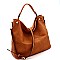 Fashionable Perforated Soft 2-Way Tote MH-HG0067