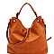 Fashionable Perforated Soft 2-Way Tote MH-HG0067