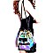 Hologram Transparent Clear Drawstring 2-Way Backpack Hobo MH-HL005