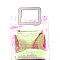 Handle Accent Hologram Transparent 2 in 1 Carry Bag MH-HL011