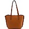 Stylish Tassel Accent 3-Compartment Tote MH-HM0002