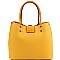 Classic String Accent 3-Compartment Satchel MH-HM0003