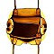 Classic String Accent 3-Compartment Satchel MH-HM0003