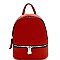 HM6369-LP Zipper Accent Medium Fashion Backpack