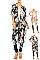 Pack of 12 Pieces Stylish Floral Print Sheer Kimono LAHN005