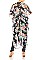 Pack of 12 Pieces Stylish Floral Print Sheer Kimono LAHN005