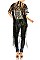 Pack of 12 Pieces Fringe Lace Cardigan Set LAHN022