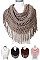 Pack of 12 Fashion Loose Knit Fringe Infinity Scarf