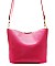 CLASSY FAUX LEATHER MESSENGER BAG JP-HR073
