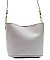 CLASSY FAUX LEATHER MESSENGER BAG JP-HR073