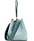 CLASSY FAUX LEATHER MESSENGER BAG JP-HR073