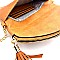 HY3023-LP NEW Tassel Accent Envelope Cross Body