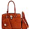 Padlock Accent 3 in 1 Twin Tote Value Set