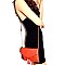 HY3107 Tassel Accent Envelope Cross Body