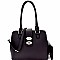 Turn-Lock Accent 2 in 1 Satchel Wristlet SET MH-HY4003S