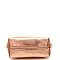 Kiss-Lock Accent Frame Metallic Clutch Shoulder Bag