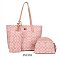 WHOLESALE l Monogram Handbag / Crossbody Wallet Set