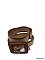 Straw Linen Belt