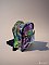 Holographic Rainbow Glitter Mini Backpack