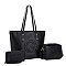 black tote set