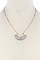 STYLISH FAN TASSELED PENDANT NECKLACE JY-A8N2143