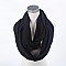 Pack of 6 Infinity Jersey Scarves - Four Season