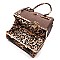 Quality Leopard-Combo 2-in-1 Boxy Satchel