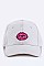 Lips Patch Ultra Suede Cap LA-EMH8595H