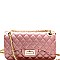 Quilted Matte Jelly Medium 2-Way Shoulder Bag JP068-MH