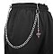 Trendy Cross Pants Chain Belt Chain