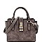 Medium Wing Padlock Accent 2-Way Satchel