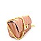 2 Way Quilted Matte Jelly Turn-Lock Shoulder Bag