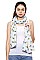 Pineapple Print Long Scarf