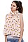 Pineapple Print Long Scarf