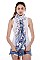 Elephant Print Long Scarf