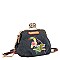 PARROT EDRIS KISS LOCK CROSS BODY