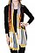 Horse Print Light Long Scarf