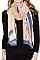Chic Flowery Print Light Long Scarf