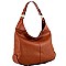 Classy Faux-Leather Hobo MH-JX19103
