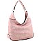 Classy Faux-Leather Hobo MH-JX19103