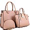 Classy 3 in 1 Structured Satchel Value SET MH-JX19203