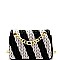 JY0103-LP Two-Tone Asymmetrical Striped Chain Shoulder Bag