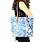 Paisley Print Reversible 2 in 1 Shopper Tote