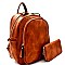 Multi-Pocket Backpack Wallet SET