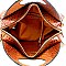 Ostrich Embossed Satchel Wallet SET MH-L0195W