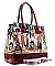Obama Tote Boxy Shape Padlock Handbags - High Quality