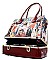 Obama Tote Boxy Shape Padlock Handbags - High Quality